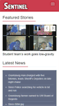 Mobile Screenshot of burnettcountysentinel.com